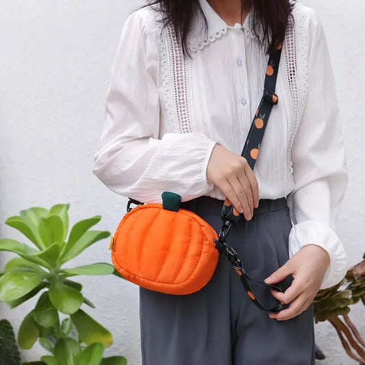 Pumpkin Shoulder Bag Novelty