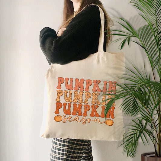 Fall Pumpkin Tote